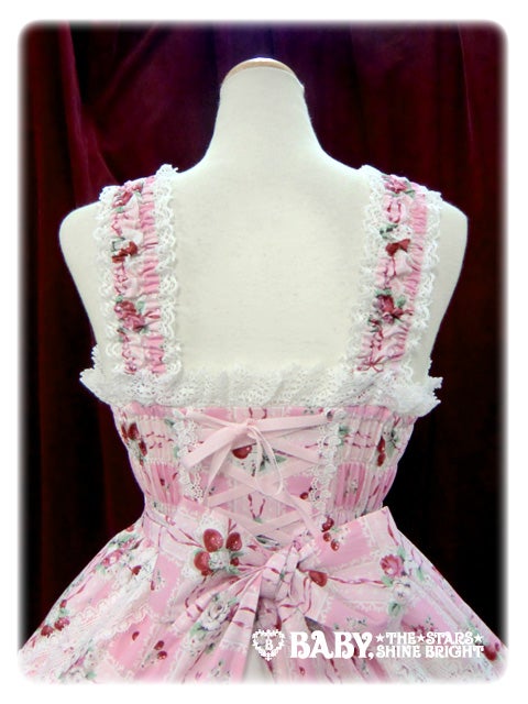 Sweet Check Shirring Princess JSK by Baby, the Stars Shine Bright