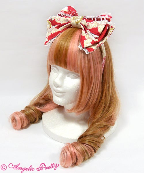 Melty Berry Princess Head Bow by Angelic Pretty