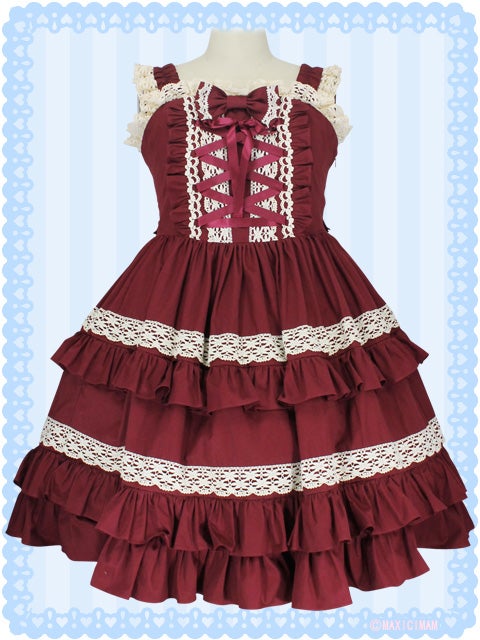 Lyric Rose Racine JSK (Lovely Size) by MAXICIMAM
