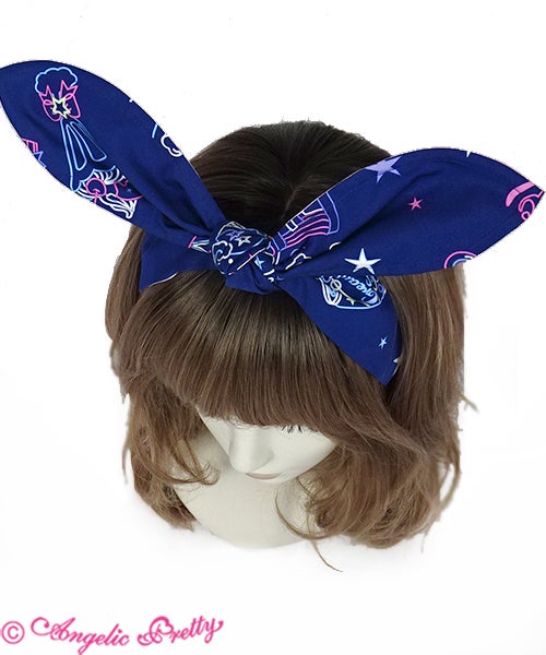 Angelic Pretty Neon star diner ヘアバンド付き Neon Star Diner Headband by Angelic Pretty