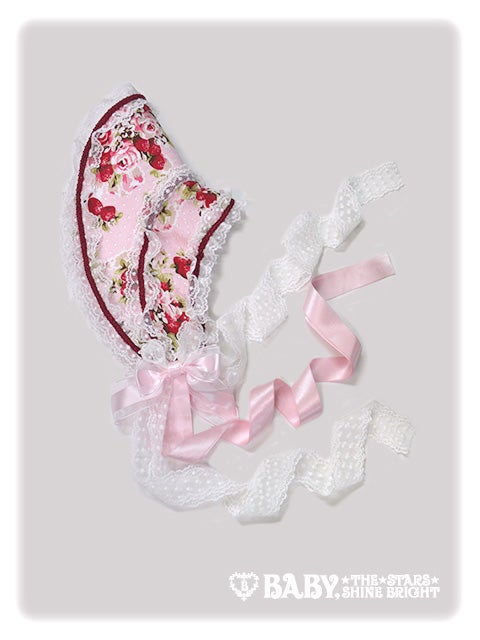 BABY, THE STARS シュガーブーケボンネット Sugar Bouquet Rococo Bonnet by Baby, the Stars Shine Bright