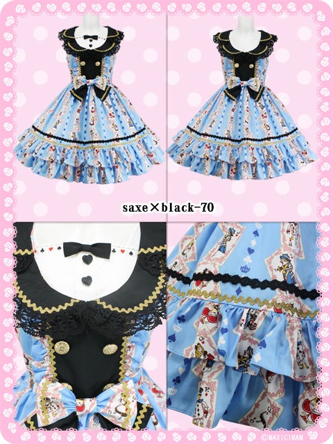 Trainee Magical Girl Alice's Playing Card JSK by MAXICIMAM