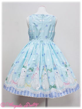 Marshmallow Bunny JSK with Collar by Angelic Pretty