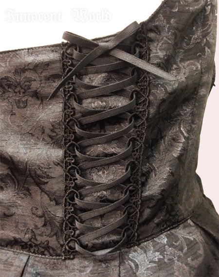 ♡Innocent World♡　レジメンタルコルセットJSK　訳あり!! Jacquard Corset JSK by Innocent World