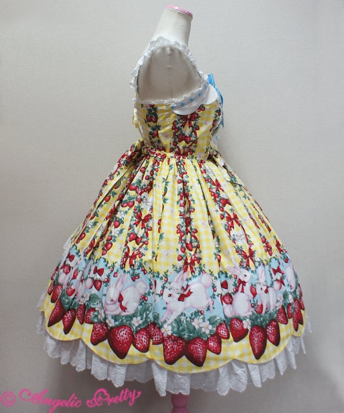 Ribbon Berry Bunny JSK by Angelic Pretty