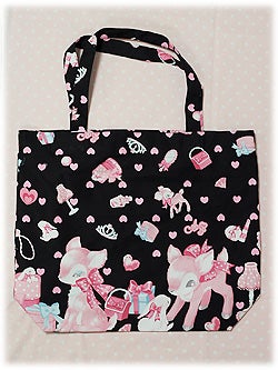 Milky-chan the Fawn Eco Tote by Angelic Pretty