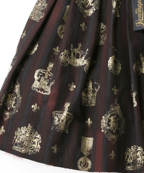 Royal Stripe Square JSK by Jane Marple