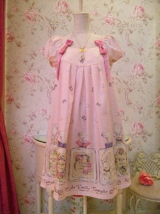 Perfume Bottle Print OP by Emily Temple Cute