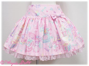 Toy Parade Low Waist Skirt (2012) by Angelic Pretty