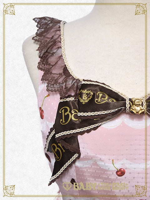 Fondant Chocolat Nounours Collection Ribbon JSK by Baby, the Stars