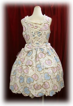 【美品】ベイビーザスターズシャインブライト パリのプリンセスドロップJSK 黒 Paris Princess Drop Print JSK by Baby, the Stars Shine Bright