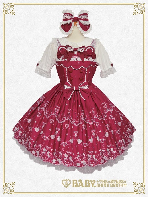 Kumya's Love Heart Embroidery JSK I by Baby, the Stars Shine Bright