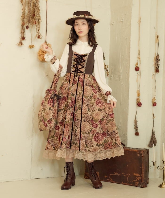 断*ღ様 apolina ショーパン&スカーフセット Gobelin Woven JSK by Axes Femme