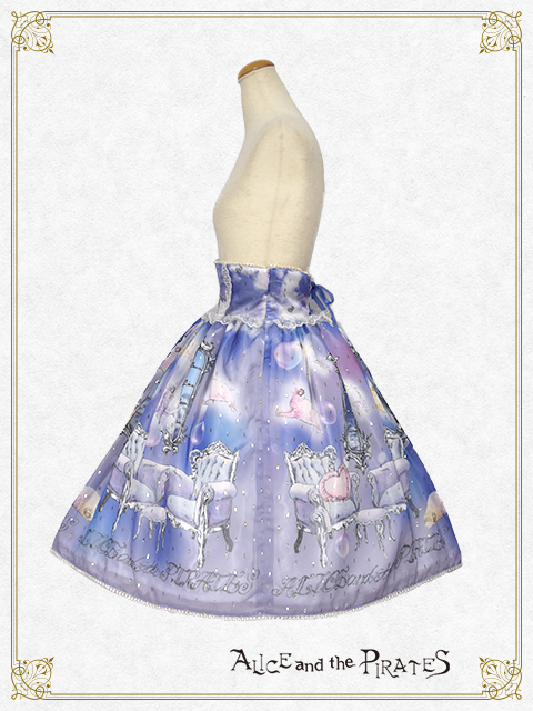 AaTP眠り羊と夢喰いバク柄スカート Sleepy Sheep and Dream Eater Baku Skirt by Alice and the Pirates
