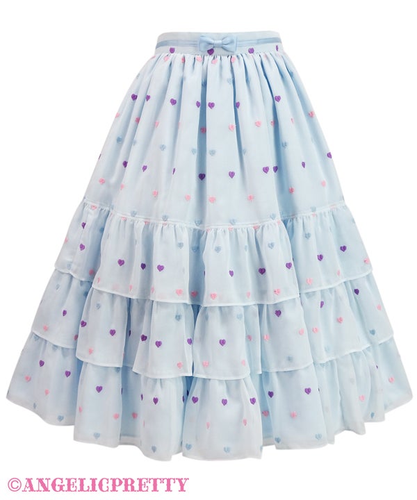 Candy Petit Heart Skirt by Angelic Pretty