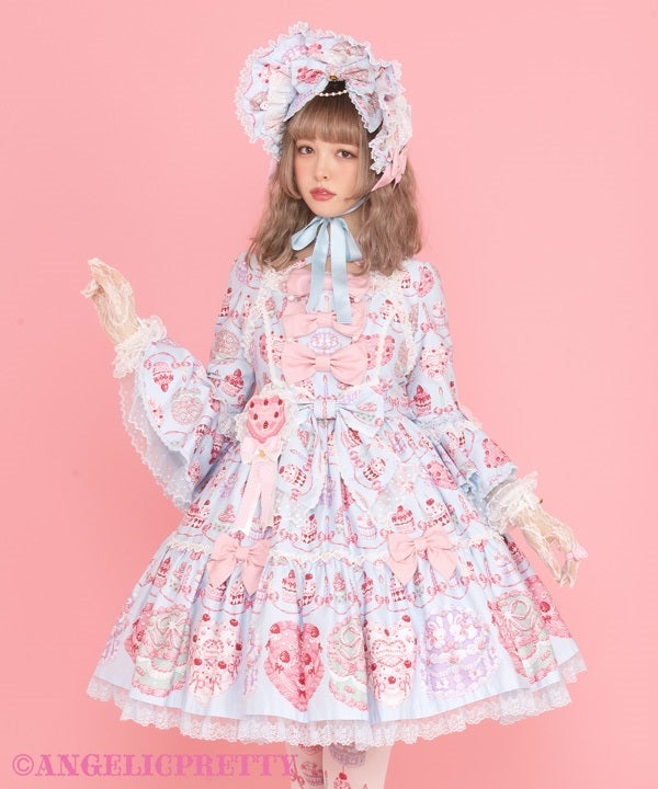 Happy Cakes Rosette Brooch (2026) by Angelic Pretty
