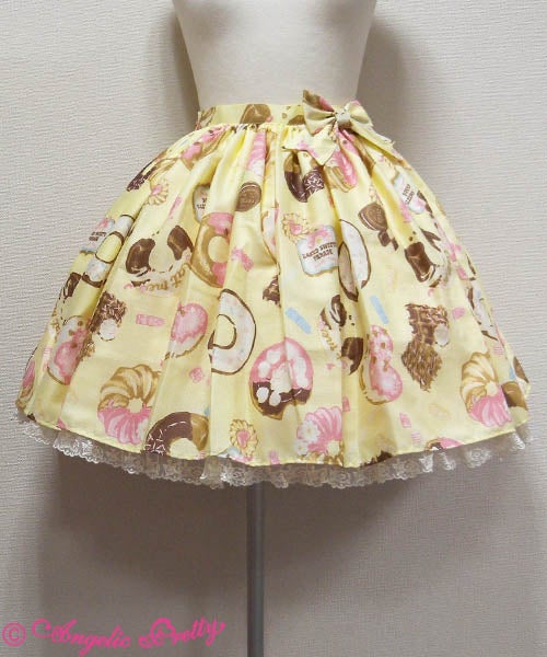Baked Sweets Parade Skirt by Angelic Pretty