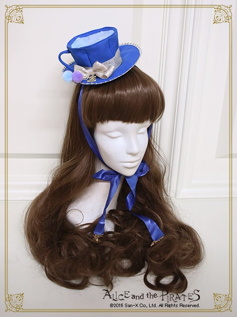 ハンプティダンプティミニキャスケットAlice and the Pirates Twin Stars' Teacup Mini Hat by Alice and the Pirates