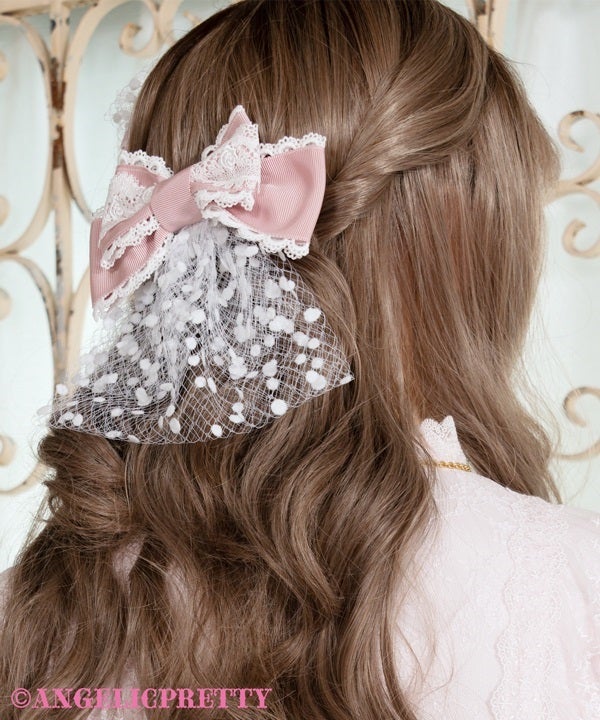 Oyobare Ribbon Barrette by Angelic Pretty