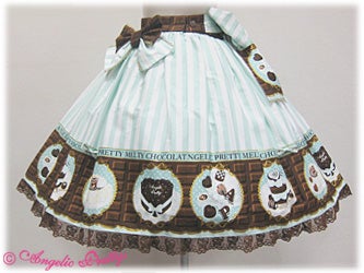 Melty Chocolate Skirt (2010) by Angelic Pretty