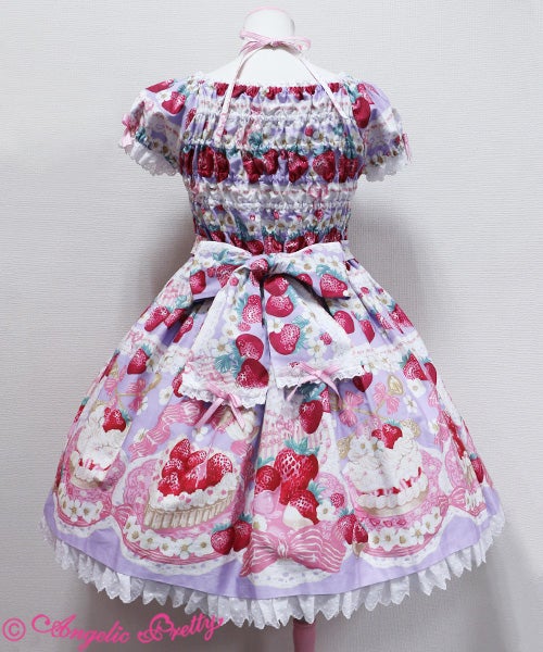 Strawberry Whip Mini Sleeve OP by Angelic Pretty