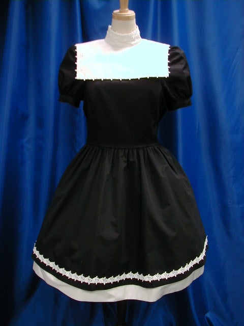 Moi-meme-Moitie 薔薇ピンタックワンピース 黒 fb6856d4-e568-4108-8de2-