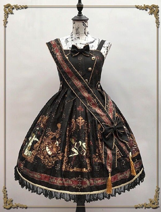 Angel's Heart ~ Dream of Arcana Normal Waist JSK by Chinese Indie