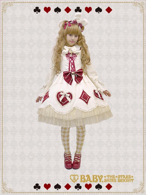 White Rabbit's HEART TRUMP JSK by Baby, the Stars Shine Bright