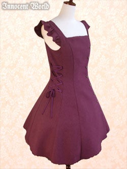 Side Lace Up JSK by Innocent World