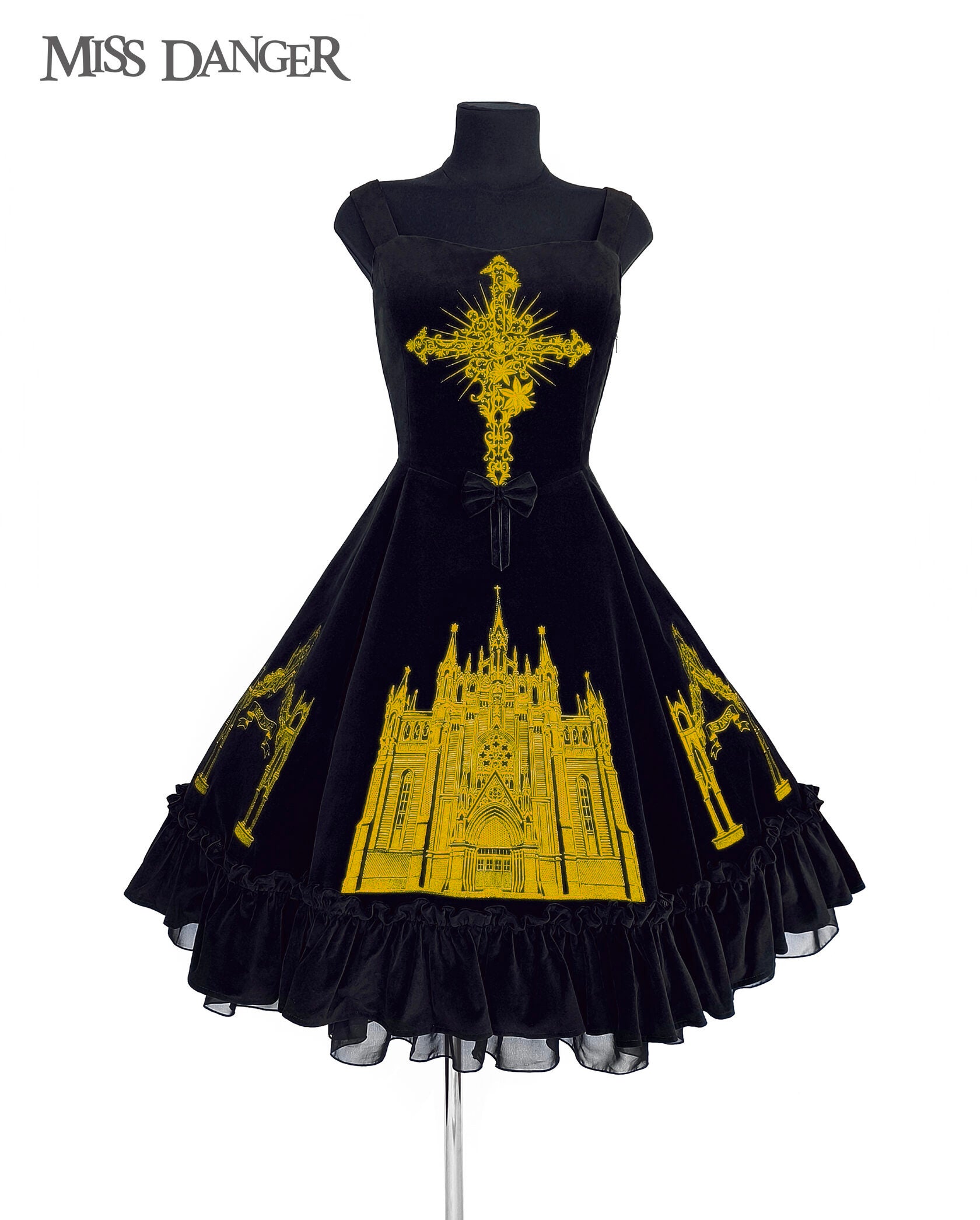 Miss Danger ~ Eternal Gothic Cathedral JSK by Indie Brand
