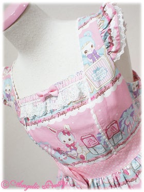 Fancy Box Shoulder Frill JSK by Angelic Pretty