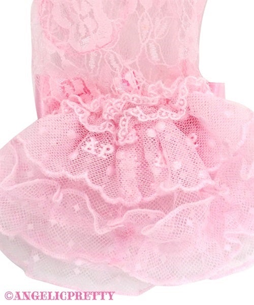 Tulle Frill Lace Gloves by Angelic Pretty
