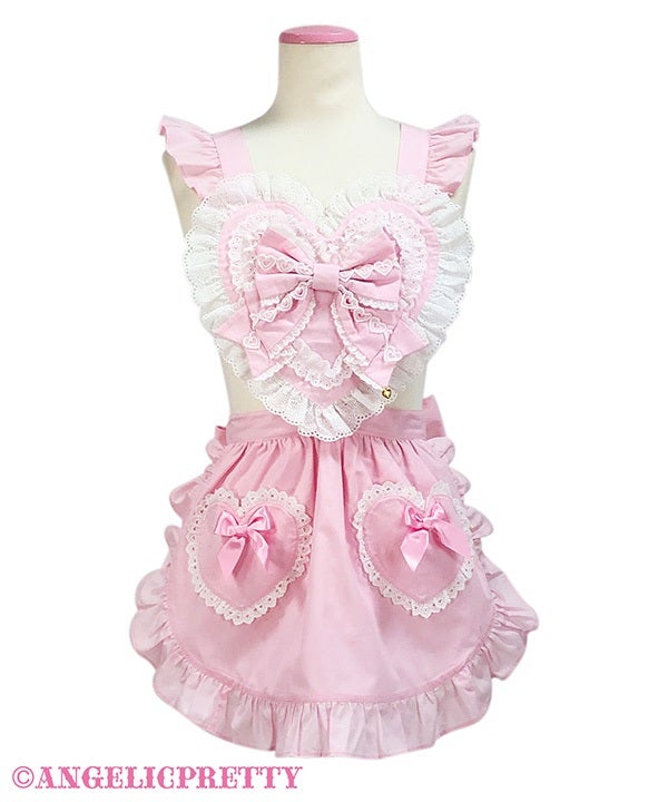 Lovely Heart Apron (2025) by Angelic Pretty
