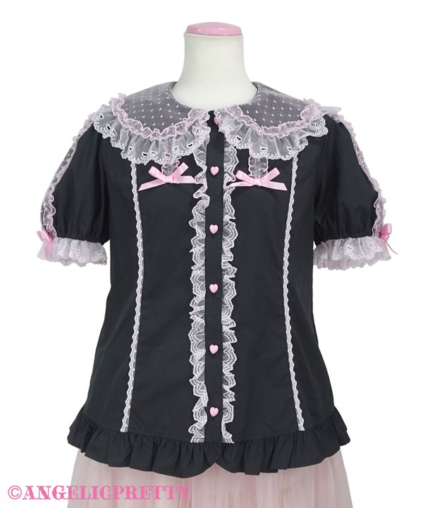 Topping Heart Blouse (2022) by Angelic Pretty