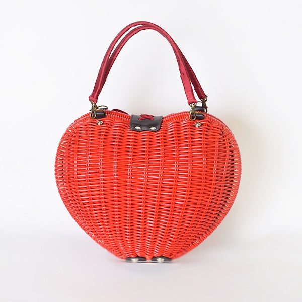 Heart Basket Bag by Emily Temple Cute