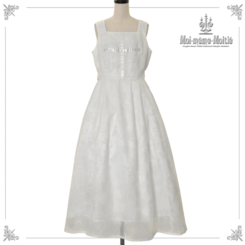 ワンピース Flocky flower long onepiece mmeeme Flocky Flower Long JSK by Moi-même-Moitié