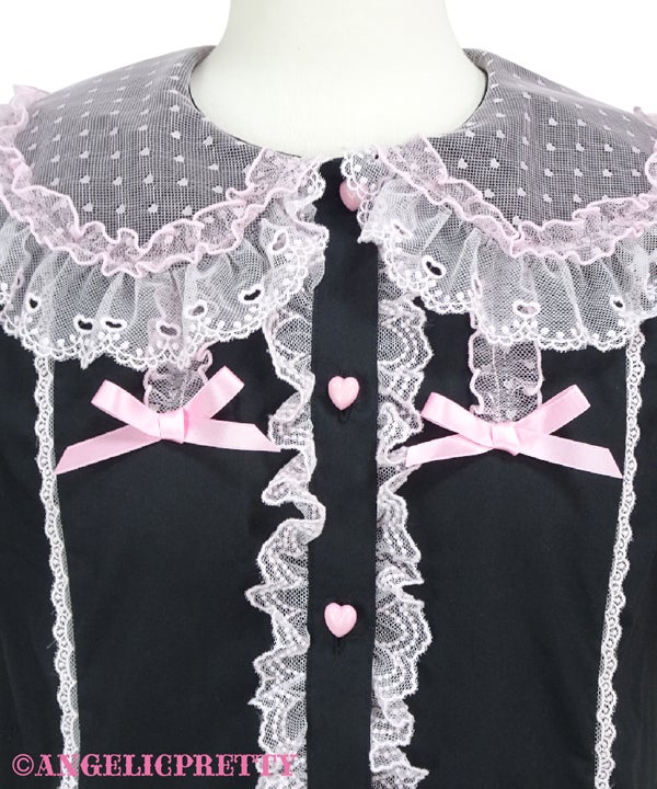 Topping Heart Blouse (2022) by Angelic Pretty