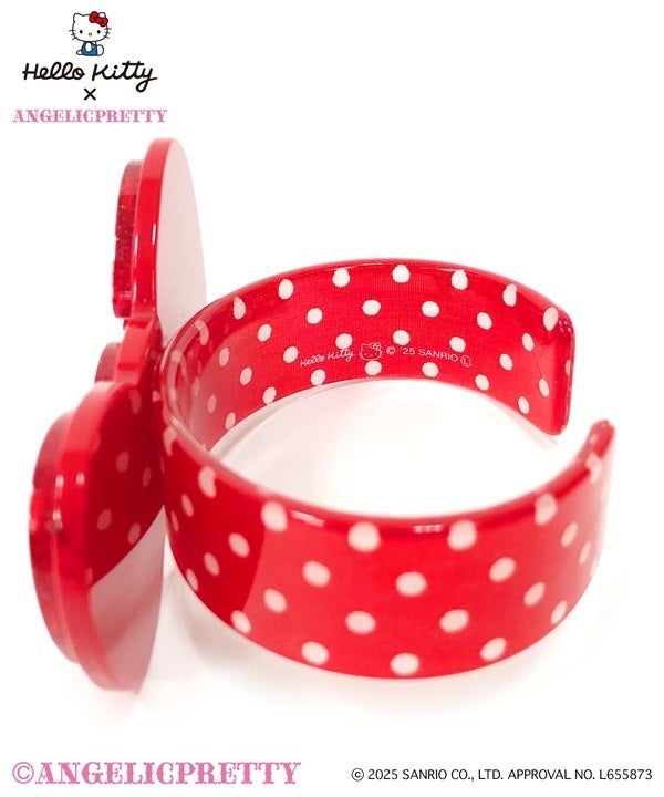 Hello Kitty♡リボンバングル MTO] Hello Kitty Ribbon Bangle (2025) by Angelic Pretty