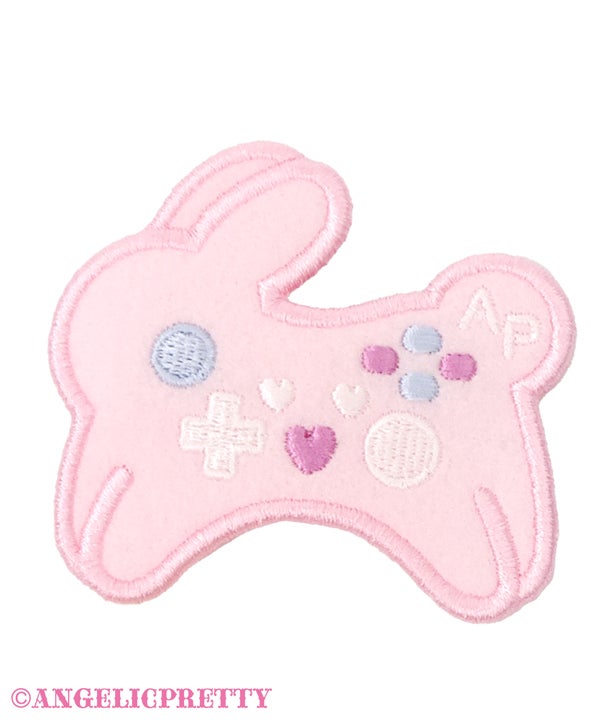 Bunny Icon Patch Clip by Angelic Pretty