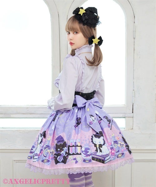 Magical Milk Cats Skirt by Angelic Pretty