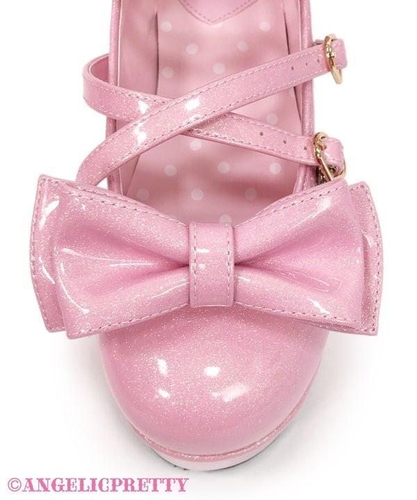 ANGELIC PRETTY Dreamy Twinkleシューズ ピンク Dreamy Twinkle Shoes by Angelic Pretty