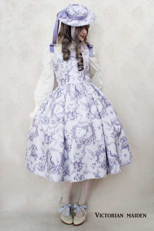 Wunder Garden Ribbon Hat by Victorian Maiden