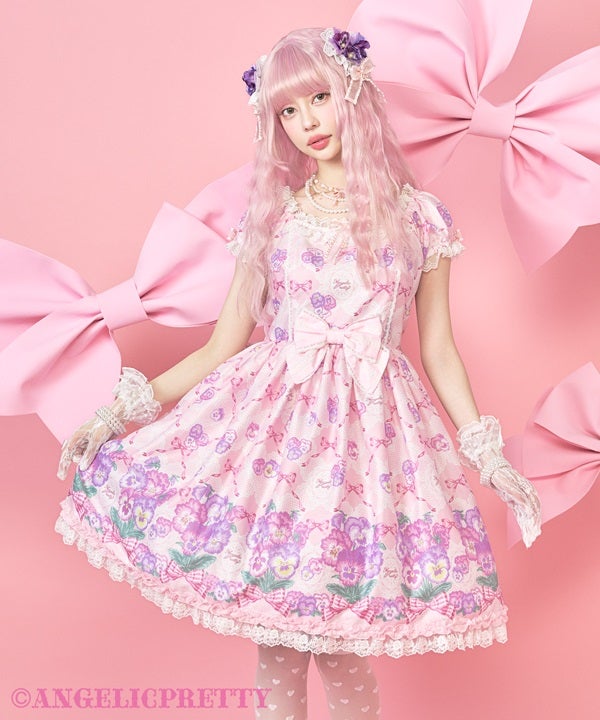 Lacy Pansy クリップ　セット Lacy Pansy OP by Angelic Pretty