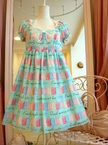 Macaron Print OP by Emily Temple Cute