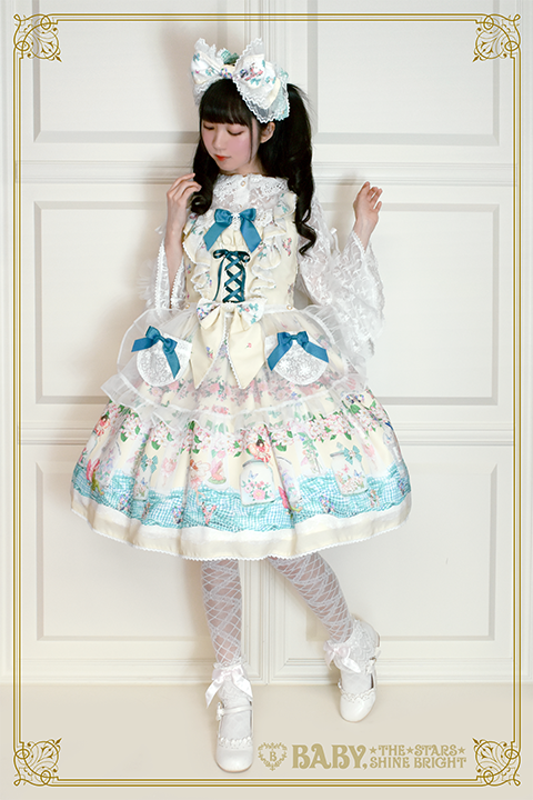 Fairy Tale Herbarium ~Pouring an Eternity~ Apron JSK by Baby, the