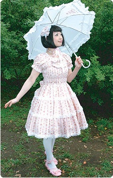 Ripple Shirring OP by Angelic Pretty