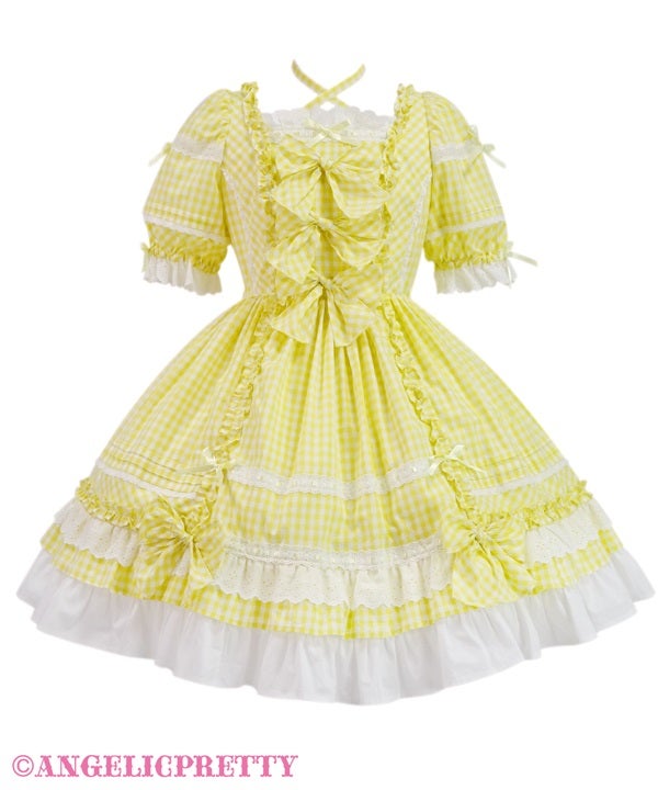 Sweetフリルワンピース サックス　angelic pretty Sweet Frill OP by Angelic Pretty