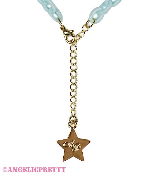 Milky Bear Necklace (2021 2nd Release) by Angelic Pretty