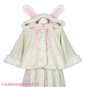 Bunny Cape Coat by Angelic Pretty