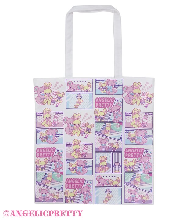 Comic Toys Tote Bag by Angelic Pretty